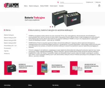 Fiamm.pl(Baterie trakcyjne) Screenshot