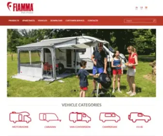 Fiammausa.com(Superior Quality Products for Motorhomes) Screenshot