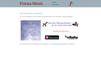 Fiansa.com(Music) Screenshot