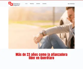FianzasysegurosqRo.com(Fianzas y Seguros de Vida en Querétaro) Screenshot