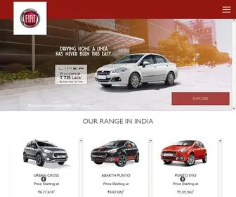 Fiat-India.com Screenshot