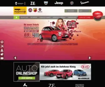 Fiat-Koenig.de(Autohaus König) Screenshot