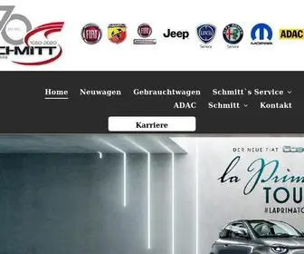 Fiat-SChmitt.de(Autohaus Schmitt) Screenshot