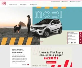 Fiat.cl(FIAT Chile) Screenshot