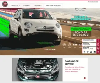Fiat.com.co(Fiat Colombia) Screenshot