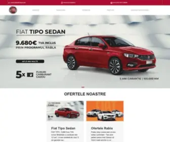 Fiat.com.ro Screenshot