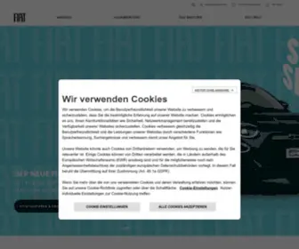 Fiat.de(Fiat Deutschland) Screenshot