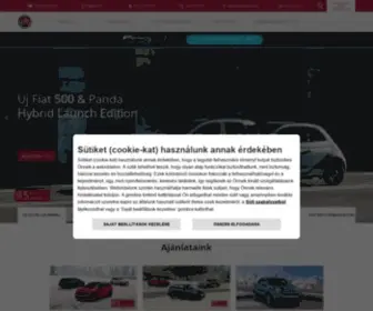 Fiat.hu(Fiat hivatalos weboldal) Screenshot