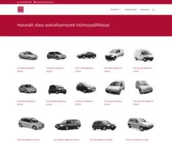 Fiatautobonto.hu(Fiatautóbontó) Screenshot