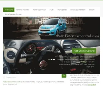 Fiatcruisecontrol.com(Fiat Cruise Control Hız Sabitleyici Sistemleri) Screenshot