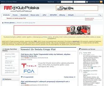 Fiatklubpolska.pl(Forum i Portal) Screenshot