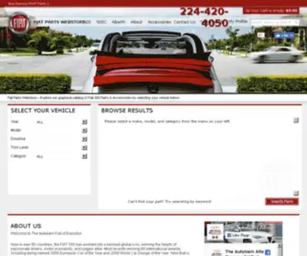 Fiatpartswebstore.com(RevolutionParts) Screenshot