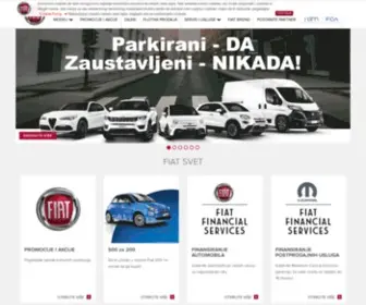 Fiatsrbija.rs(Fiat Srbija) Screenshot