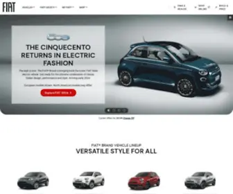 Fiatusa.com(See the FIAT®) Screenshot