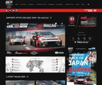 Fiawtcr.com(FIA WTCR) Screenshot
