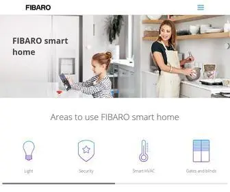 Fibaro.com(Wireless Smart Home and Home Automation) Screenshot