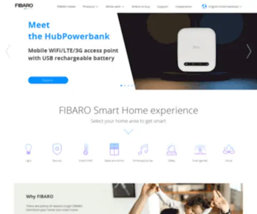 Fibarouk.co.uk(Wireless Smart Home and Home Automation) Screenshot