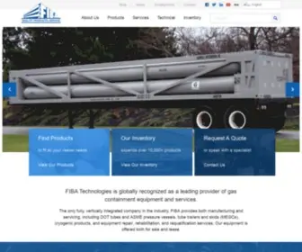 Fibatech.com(FIBA Technologies) Screenshot
