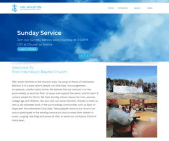 Fibc.org(First Indonesian Baptist Church) Screenshot