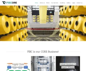 Fibcore.net(Flexible Intermediate Bulk Container platform) Screenshot