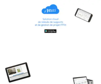 Fibees.com(Logiciel de relevé de chambres et de poteaux pour le déploiement des réseaux FTTH) Screenshot