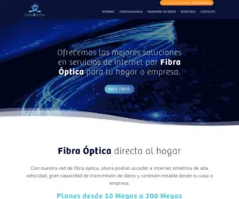 Fiber2Home.com.ar(Fibra Óptica directa al hogar) Screenshot