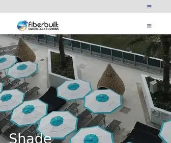 Fiberbuiltumbrellas.com(FiberBuilt Umbrellas) Screenshot