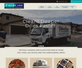 Fibercare-ELP.com(Professional Carpet and Rug Cleaning Services) Screenshot