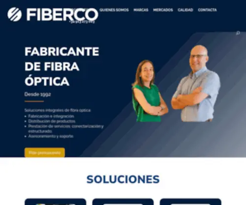 Fiberco.es(Fibra óptica) Screenshot