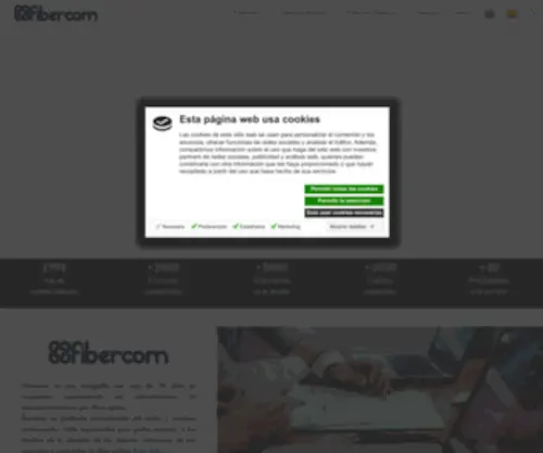 Fibercom.es(Fibra óptica) Screenshot