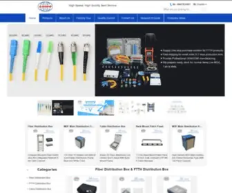 Fiberdistributionbox.com(Quality Fiber Distribution Box & FTTH Distribution Box factory from China) Screenshot