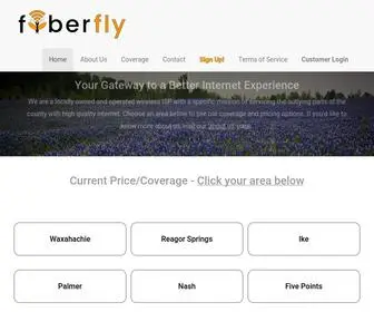 Fiberfly.com(Your Wireless ISP) Screenshot