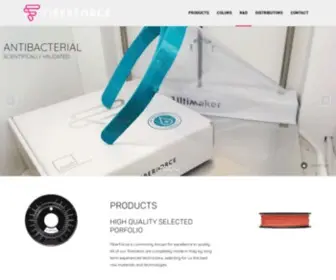 Fiberforce.it(Homepage) Screenshot