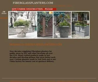 Fiberglassplanters.com(FIBERGLASS PLANTERS IN NYC) Screenshot