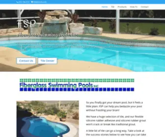 Fiberglassswimmingpooltiling.com(Fiberglass Swimming Pool Tiling) Screenshot