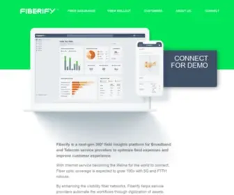 Fiberify.com(Fiber Optic Field Intelligence) Screenshot