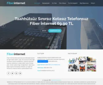 Fiberinternet.com.tr(Fiber internet Kampanyalar) Screenshot