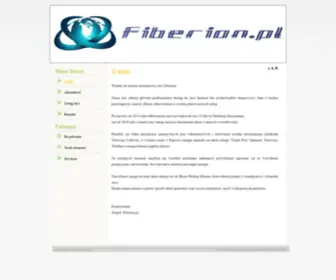 Fiberion.pl(O sieci) Screenshot