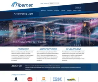 Fibernet-Tech.com(Fibernet) Screenshot