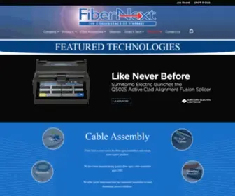 Fibernext.com(Fiber Optic Cable) Screenshot