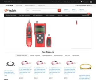 FiberoptiCDistribution.com(FiberOptic Distribution LLC Offer high Quality Optical Transceivers) Screenshot