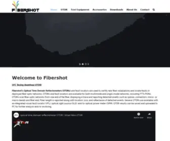 Fibershot.net(OTDR, Optical Time Domain Reflectmeters, OFC Test Equipment, Made in India) Screenshot