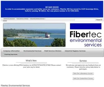 Fibertec.us(Fibertec) Screenshot