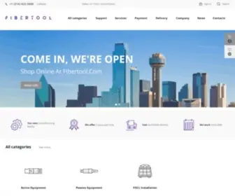 Fibertool.com(Network & Telecommunication Fibre Optic Equipment Supplier) Screenshot