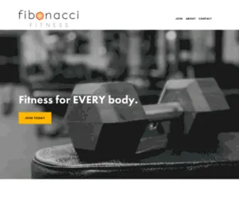 Fibfit.com(Fibonacci Fitness) Screenshot