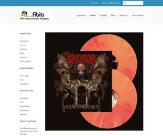 Fibits.com(Rare Vinyl) Screenshot