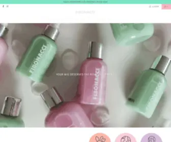 Fibonaccibeauty.com(Fibonacci Beauty Premium Wig Care Solution) Screenshot