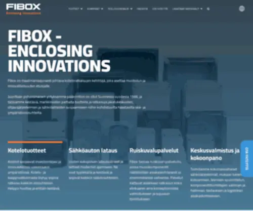 Fibox.fi(Front-page) Screenshot