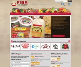 Fibr.info(Food Industry Business Roundtable) Screenshot