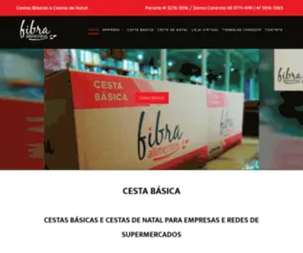 Fibraalimentos.com.br(Cesta básica) Screenshot